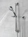 Delta Universal Showering Components: ActivTouch 9-Setting Hand Shower with Traditional Slide Bar / Grab Bar