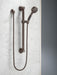 Delta Universal Showering Components: ActivTouch 9-Setting Hand Shower with Traditional Slide Bar / Grab Bar
