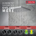 Delta Universal Showering Components 52161 H2Okinetic Single Setting Shower Head with Ultrasoak, lumicoat chrome - view 4