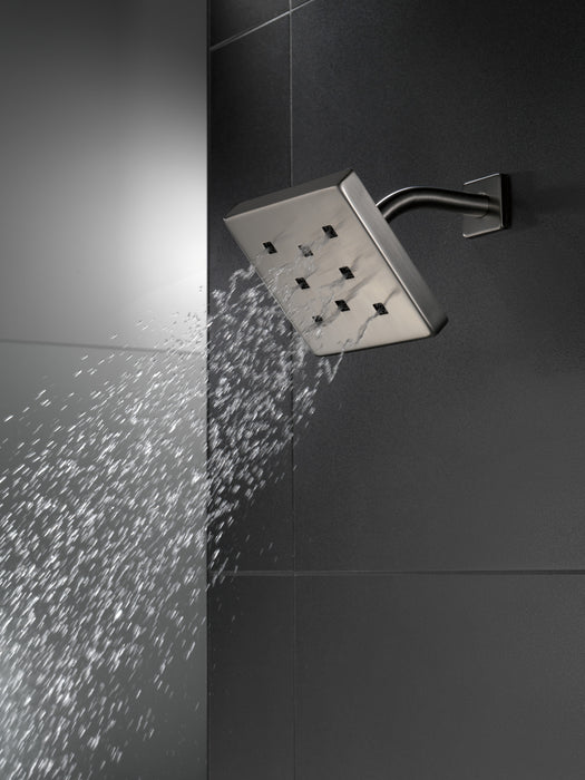 Delta Universal Showering Components 52171 H2OKINETIC Single-Setting Metal Raincan Shower Head
