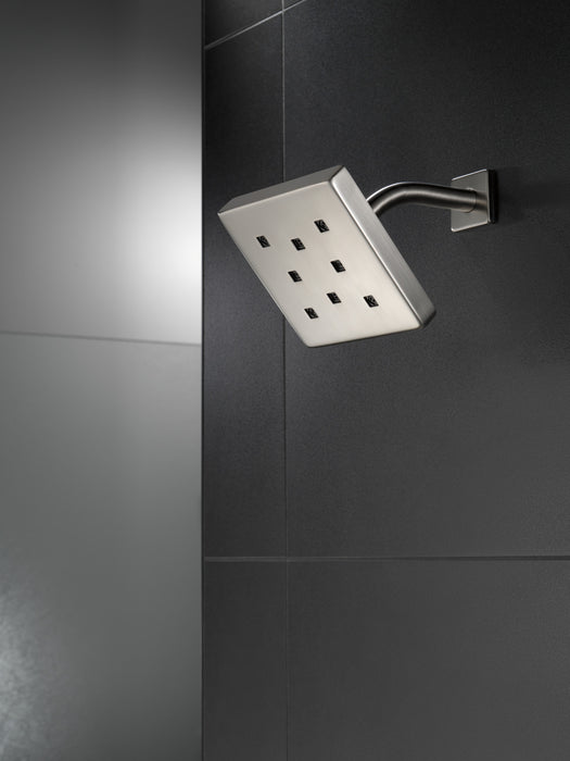 Delta Universal Showering Components 52171 H2OKINETIC Single-Setting Metal Raincan Shower Head