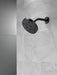 Delta Universal Showering Components 52175 H2OKINETIC Single-Setting Metal Raincan Shower Head, matte black - view 3