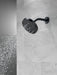 Delta Universal Showering Components 52175 H2OKINETIC Single-Setting Metal Raincan Shower Head, matte black - view 4