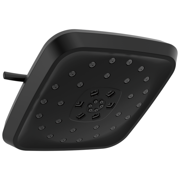 Delta Universal Showering Components 52460 H2Okinetic 4-Setting Shower Head with Ultrasoak, matte black