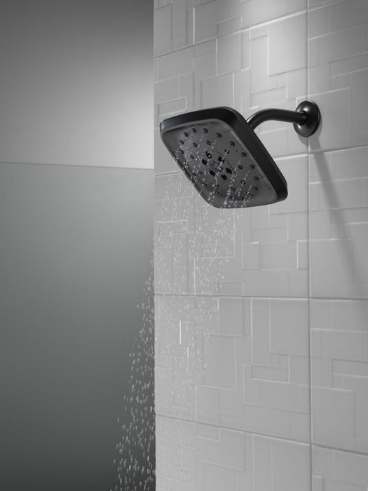 Delta Universal Showering Components 52460 H2Okinetic 4-Setting Shower Head with Ultrasoak, matte black - view 5