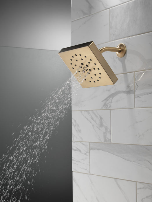 Delta Universal Showering Components: H2Okinetic 4-Setting Shower Head with UltraSoak