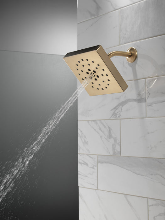 Delta Universal Showering Components: H2Okinetic 4-Setting Shower Head with UltraSoak