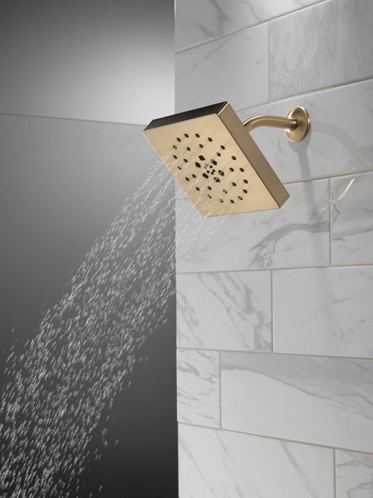 Delta Universal Showering Components: H2Okinetic 4-Setting Shower Head with UltraSoak