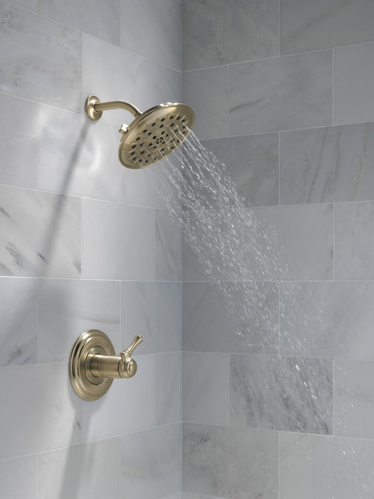 Delta Universal Showering Components 52487 Ultrasoak 4-Setting Shower Head, lumicoat champagne bronze - view 3