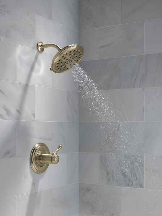 Delta Universal Showering Components 52487 Ultrasoak 4-Setting Shower Head, lumicoat champagne bronze - view 4
