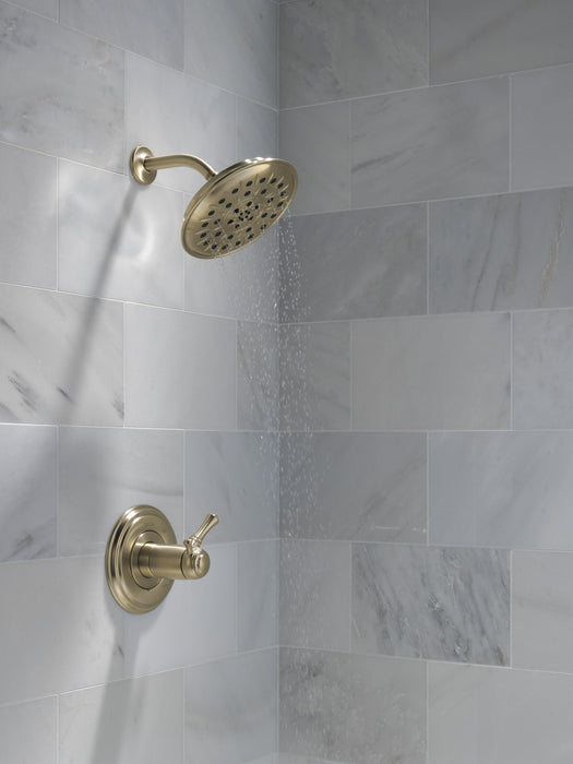 Delta Universal Showering Components 52487 Ultrasoak 4-Setting Shower Head, lumicoat champagne bronze - view 5