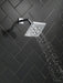 Delta Universal Showering Components: H2OKinetic5-Setting Angular Modern Raincan Shower Head