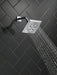 Delta Universal Showering Components: H2OKinetic5-Setting Angular Modern Raincan Shower Head