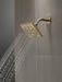 Delta Universal Showering Components 52664 H2OKINETIC 5-Setting Angular Modern Raincan Shower Head