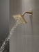 Delta Universal Showering Components 52664 H2OKINETIC 5-Setting Angular Modern Raincan Shower Head