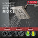 Delta Universal Showering Components 52664 H2OKINETIC 5-Setting Angular Modern Raincan Shower Head