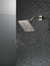 Delta Universal Showering Components 52664 H2OKINETIC 5-Setting Angular Modern Raincan Shower Head