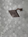 Delta Universal Showering Components 52664 H2OKINETIC 5-Setting Angular Modern Raincan Shower Head