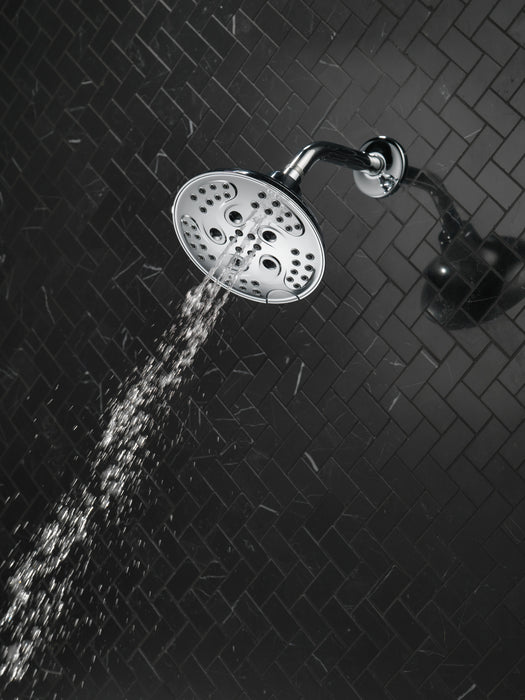 Delta Universal Showering Components: H2OKinetic5-Setting Transitional Raincan Shower Head