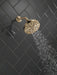 Delta Universal Showering Components: H2OKinetic 5-Setting Contemporary Raincan Shower Head