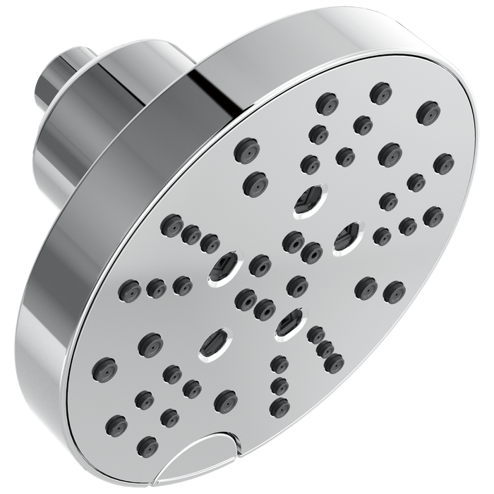Delta Universal Showering Components 52668 H2OKINETIC 5-Setting Contemporary Raincan Shower Head