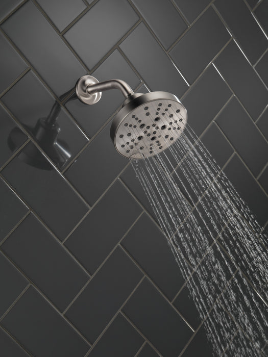 Delta Universal Showering Components 52668 H2OKINETIC 5-Setting Contemporary Raincan Shower Head