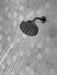 Delta Universal Showering Components: H2OKinetic 5-Setting Contemporary Raincan Shower Head