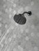 Delta Universal Showering Components 52668 H2OKINETIC 5-Setting Contemporary Raincan Shower Head, matte black - view 3