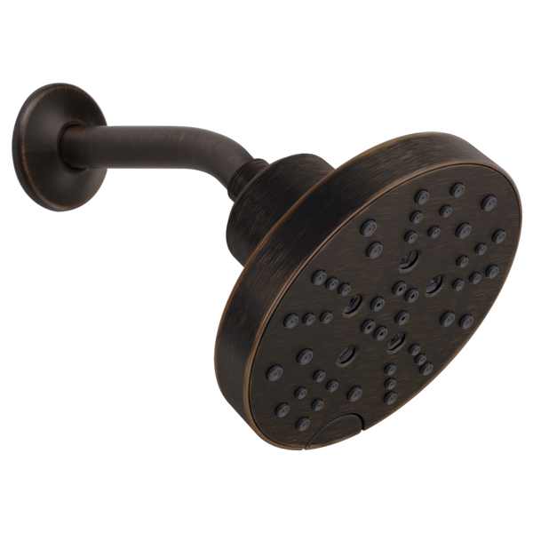 Delta Universal Showering Components 52668 H2OKINETIC 5-Setting Contemporary Raincan Shower Head
