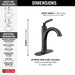 Delta Woodhurst 532 Single Handle Bathroom Faucet