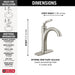 Delta Woodhurst 532 Single Handle Bathroom Faucet