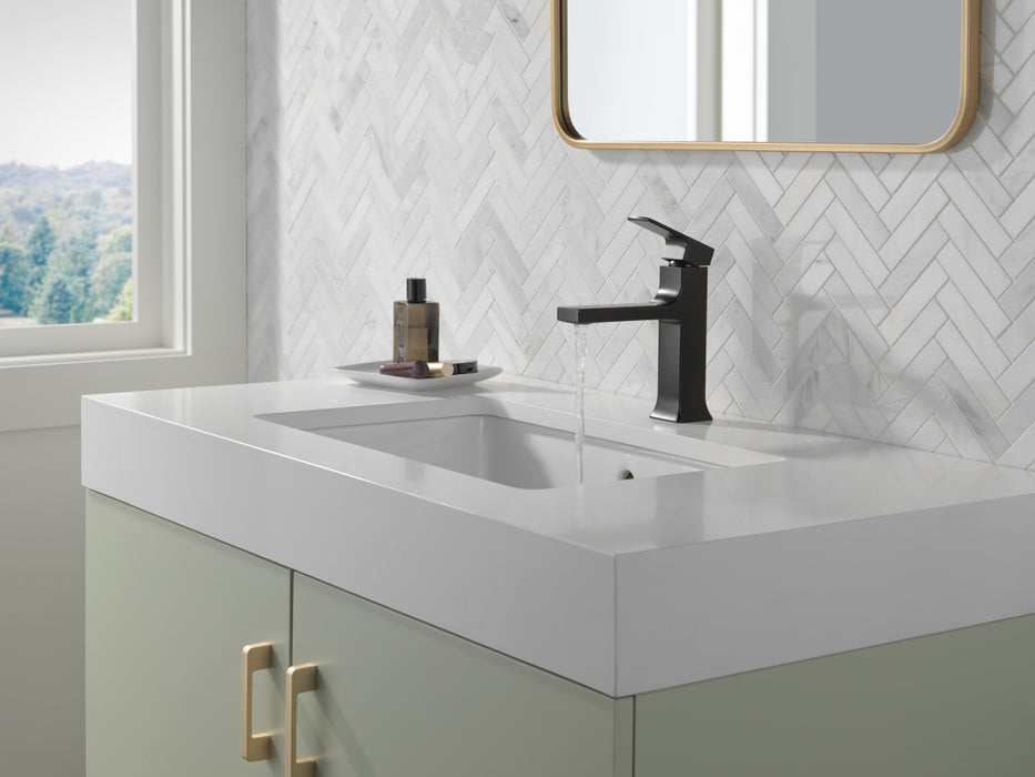 Delta Velum: Single Handle Bathroom Faucet