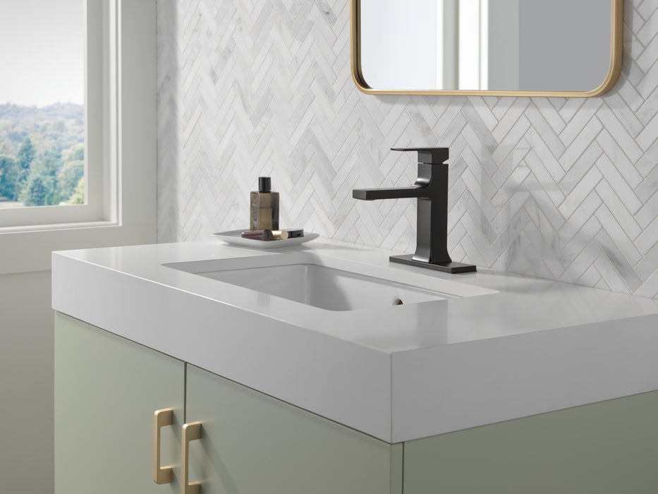 Delta Velum: Single Handle Bathroom Faucet