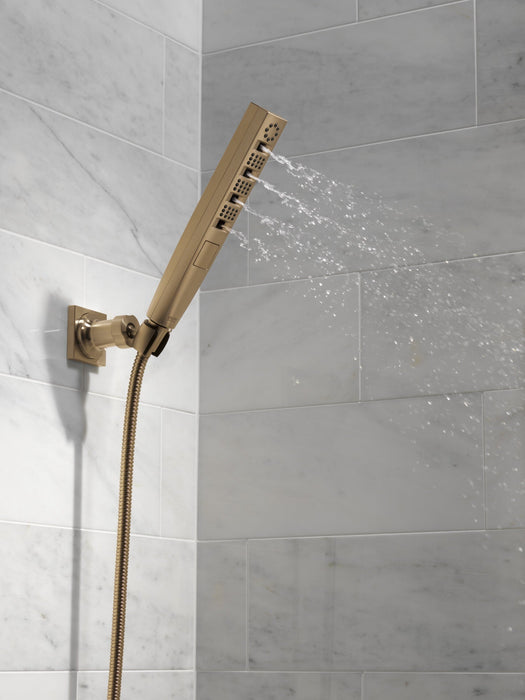 Delta Universal Showering Components 55140 H2OKINETIC 4-Setting Wall Mount Hand Shower, lumicoat champagne bronze - view 3