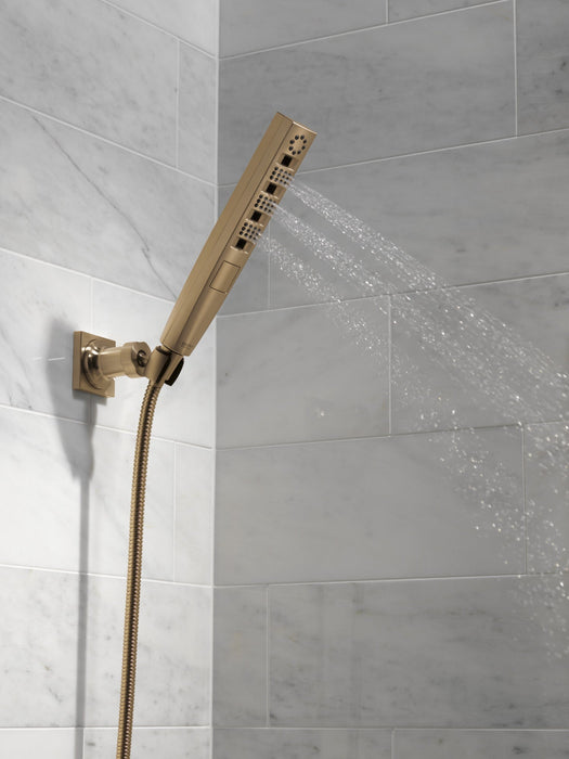 Delta Universal Showering Components 55140 H2OKINETIC 4-Setting Wall Mount Hand Shower, lumicoat champagne bronze - view 4