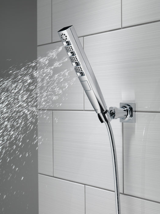 Delta Universal Showering Components: H2Okinetic 4-Setting Wall Mount Hand Shower