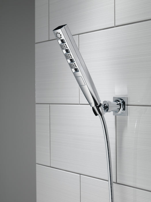 Delta Universal Showering Components: H2Okinetic 4-Setting Wall Mount Hand Shower