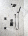 Delta Universal Showering Components 55140 H2OKINETIC 4-Setting Wall Mount Hand Shower, matte black - view 3