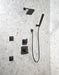 Delta Universal Showering Components 55140 H2OKINETIC 4-Setting Wall Mount Hand Shower, matte black - view 5