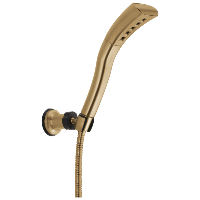 Delta Universal Showering Components 55421 H2OKINETIC Single-Setting Adjustable Wall Mount Hand Shower, champagne bronze