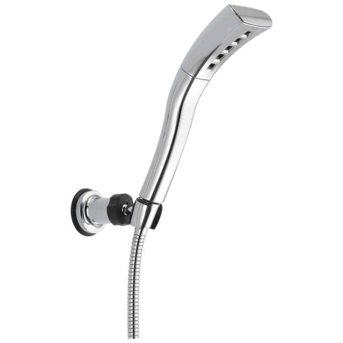 Delta Universal Showering Components 55421 H2OKINETIC Single-Setting Adjustable Wall Mount Hand Shower, chrome