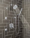 Delta Universal Showering Components: H2OKineticSingle-Setting Adjustable Wall Mount Hand Shower
