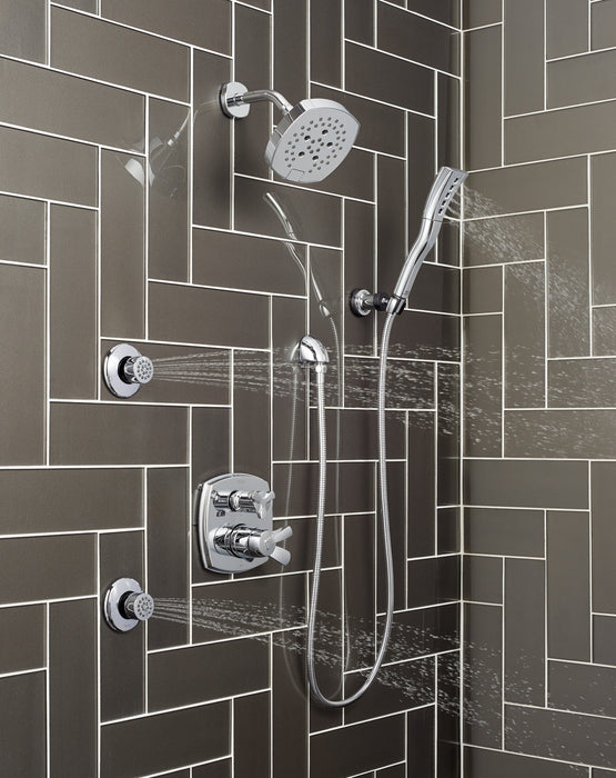 Delta Universal Showering Components 55421 H2OKINETIC Single-Setting Adjustable Wall Mount Hand Shower, chrome - view 5
