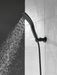 Delta Universal Showering Components 55421 H2OKINETIC Single-Setting Adjustable Wall Mount Hand Shower, matte black - view 4