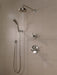 Delta Universal Showering Components 55421 H2OKINETIC Single-Setting Adjustable Wall Mount Hand Shower