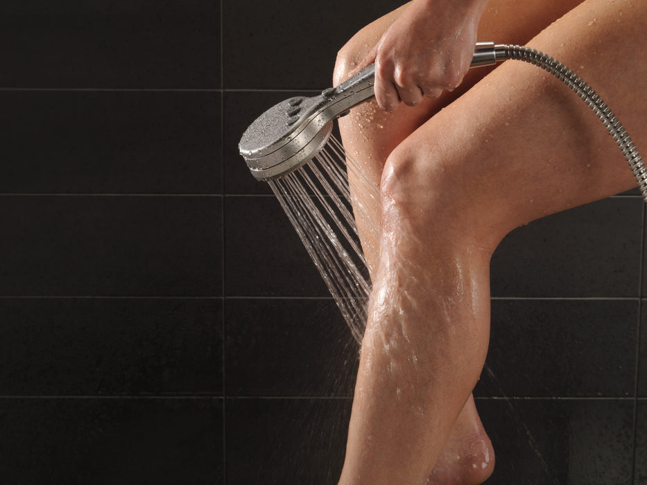 Delta Universal Showering Components: ActivTouch 9-Setting Adjustable Wall Mount Hand Shower
