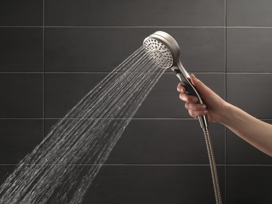 Delta Universal Showering Components: ActivTouch 9-Setting Adjustable Wall Mount Hand Shower