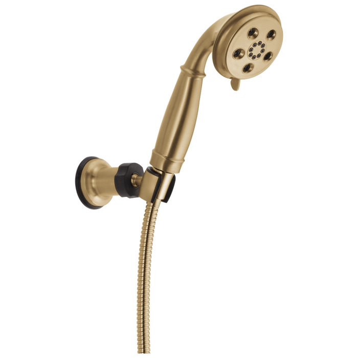 Delta Universal Showering Components: H2OKinetic3-Setting Adjustable Wall Mount Hand Shower