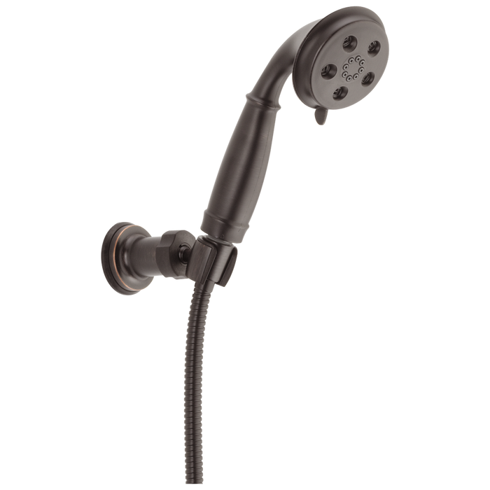Delta Universal Showering Components: H2OKinetic3-Setting Adjustable Wall Mount Hand Shower