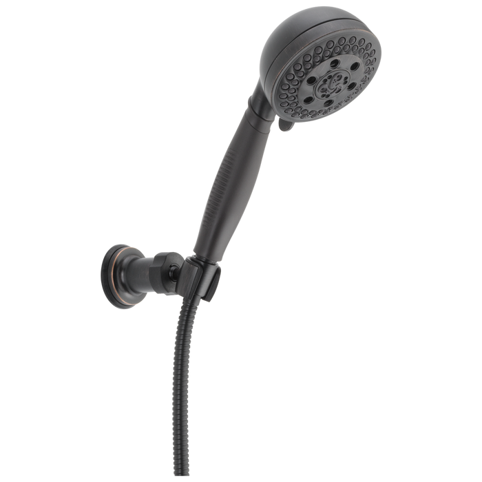 Delta Universal Showering Components: H2OKinetic5-Setting Adjustable Wall Mount Hand Shower